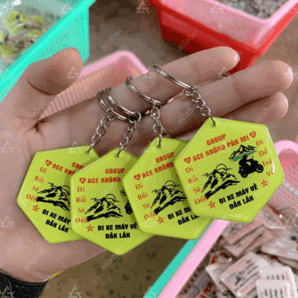 Móc khoá nhựa epoxy - Image 5