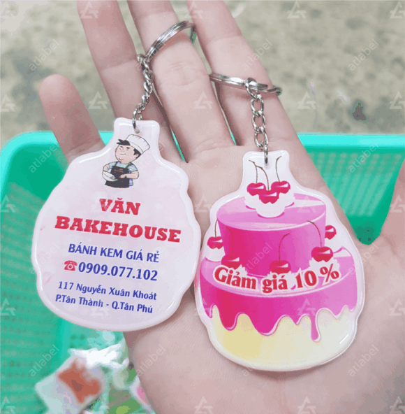 Móc khoá nhựa epoxy - Image 9