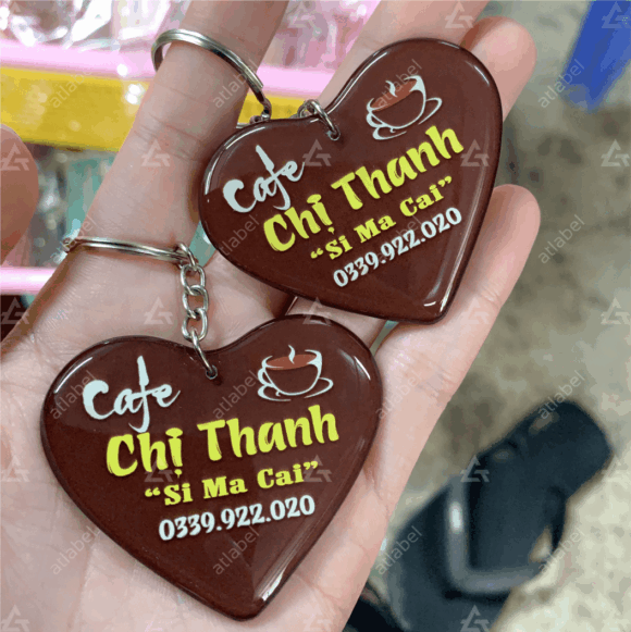 Móc khoá nhựa epoxy - Image 11