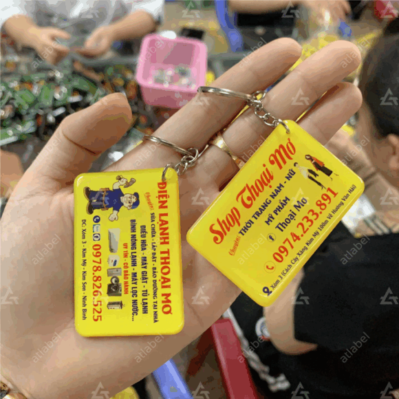 Móc khoá nhựa epoxy - Image 4