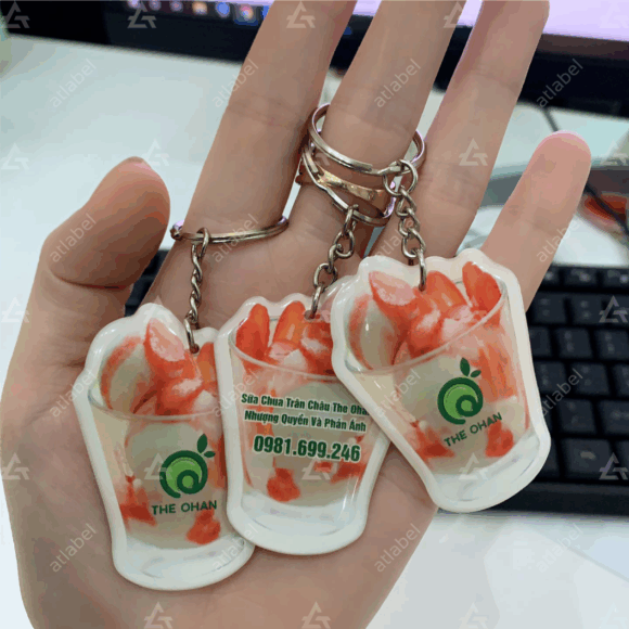 Móc khoá nhựa epoxy - Image 3