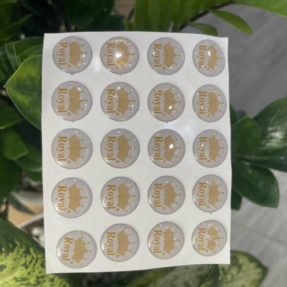 tem nhựa phủ epoxy