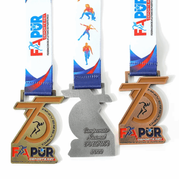 Huy chương chạy bộ marathon