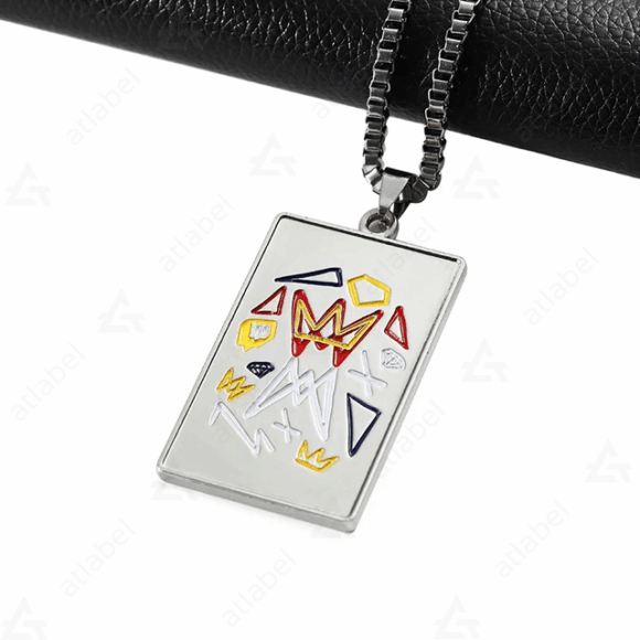 Mẫu tag đeo cổ số 7
