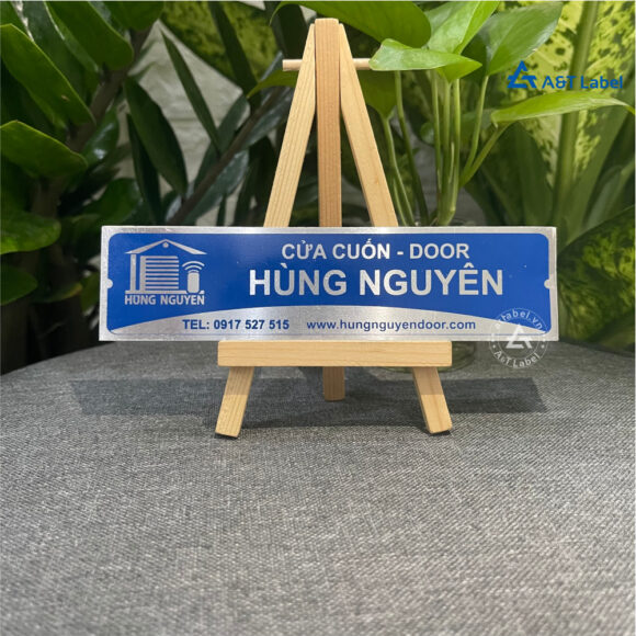 A&T Label là đơn vị làm tem cửa cuốn chuyên nghiệp và chất lượng