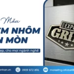50 mẫu tem nhôm ăn mòn cho mọi ngành nghề