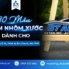 Top 30 Mẫu Tem Nhôm Phay Xước Đẹp, Sang Trọng