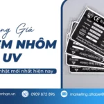 Bảng báo giá tem nhôm in UV theo yêu cầu mới nhất
