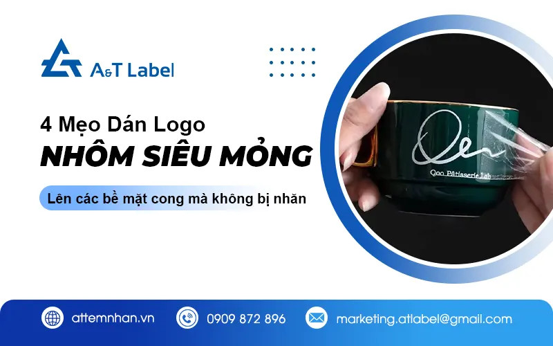 4 Mẹo Dán Logo Nhôm Siêu Mỏng Không Bị Nhăn